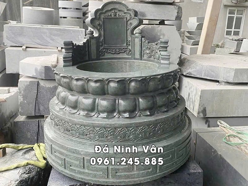 Mau Mo da tron nguyen khoi Mo tron da xanh reu nguyen khoi