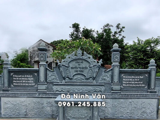 Binh phong da Ban tho da cho Lang Mo to